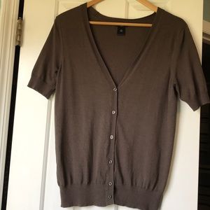 Ann Taylor Short Sleeve Cardigan